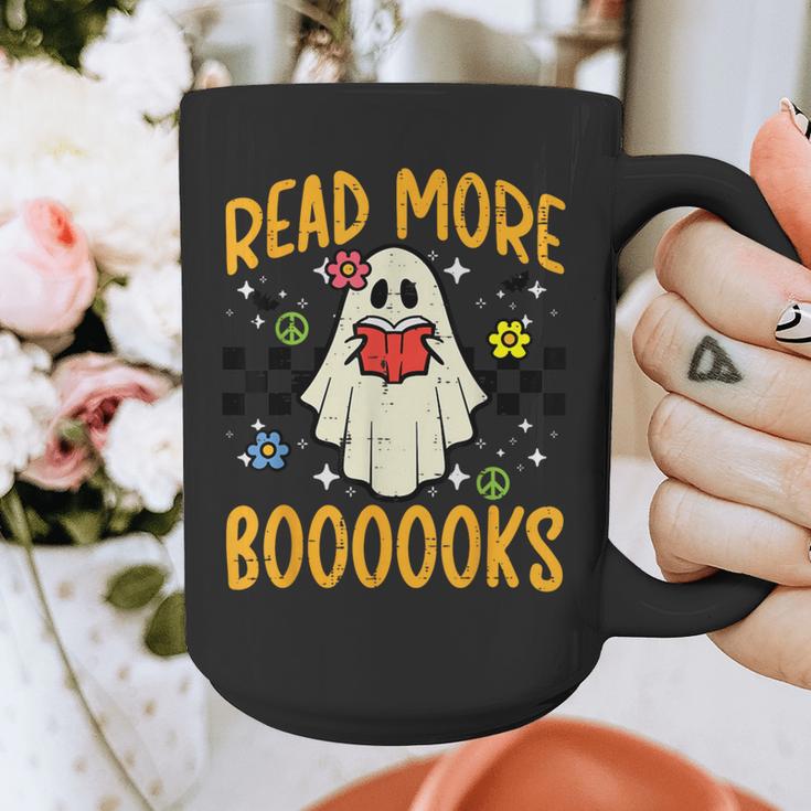 Halloween Read More Books Retro Costume Teacher Women Girls Graphic Print Coffee Mug, funny design Halloween Read More Books Retro Costume Teacher Women Girls Graphic Print Coffee Mug, funny design