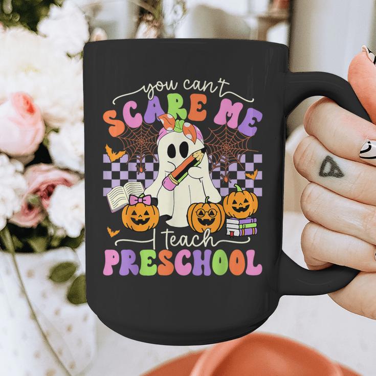 Halloween Teacher You Can't Scare Me I Teach Preschool Graphic Print Coffee Mug, funny design Halloween Teacher You Can't Scare Me I Teach Preschool Graphic Print Coffee Mug, funny design