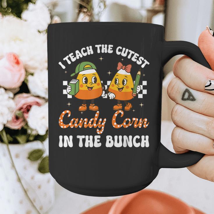 Halloween Teacher Cutest Candy Corn Groovy Spooky Teachers Graphic Print Coffee Mug, Groovy Teacher Gifts, funny design Halloween Teacher Cutest Candy Corn Groovy Spooky Teachers Graphic Print Coffee Mug, Groovy Teacher Gifts, funny design
