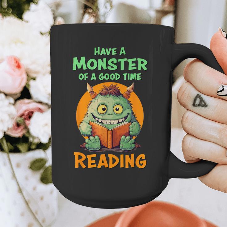 Halloween Teacher Librarian Monster Reading Books Men Women Kids Graphic Print Coffee Mug, funny design Halloween Teacher Librarian Monster Reading Books Men Women Kids Graphic Print Coffee Mug, funny design