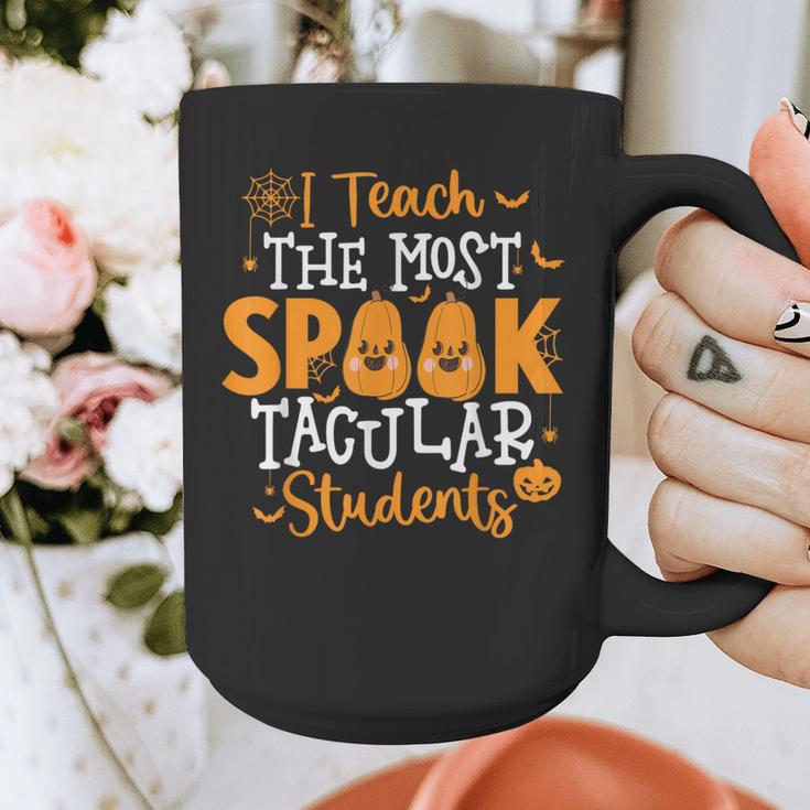 Halloween Teacher I Teach The Most Spooktacular Students Men Women Graphic Print Coffee Mug, funny design Halloween Teacher I Teach The Most Spooktacular Students Men Women Graphic Print Coffee Mug, funny design