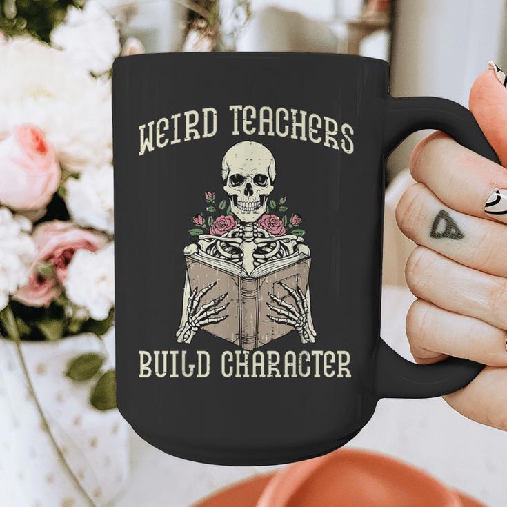 Halloween Weird Teachers Build Character Costume Men Women Graphic Print Coffee Mug, funny design Halloween Weird Teachers Build Character Costume Men Women Graphic Print Coffee Mug, funny design