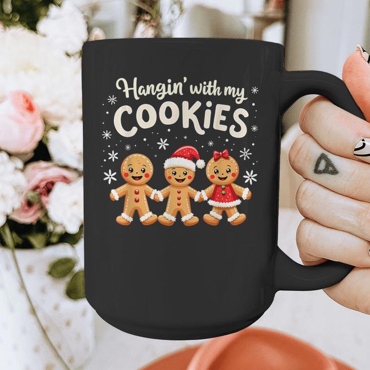 Hangin With My Cookies Gingerbread Christmas Teacher Graphic Print Coffee Mug, funny design Hangin With My Cookies Gingerbread Christmas Teacher Graphic Print Coffee Mug, funny design