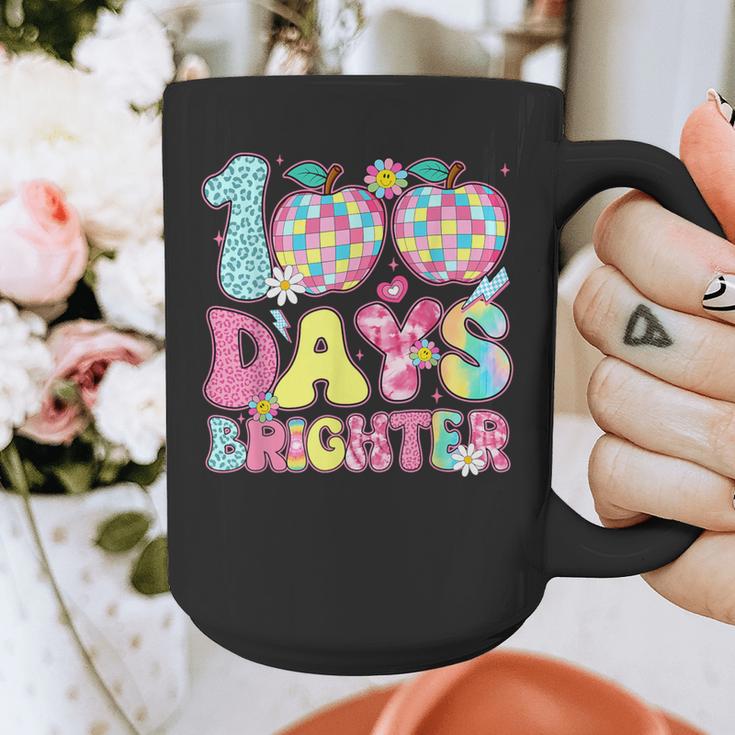 Happy 100th Day Of School 100 Days Brighter Teachers Kids Graphic Print Coffee Mug, funny design Happy 100th Day Of School 100 Days Brighter Teachers Kids Graphic Print Coffee Mug, funny design