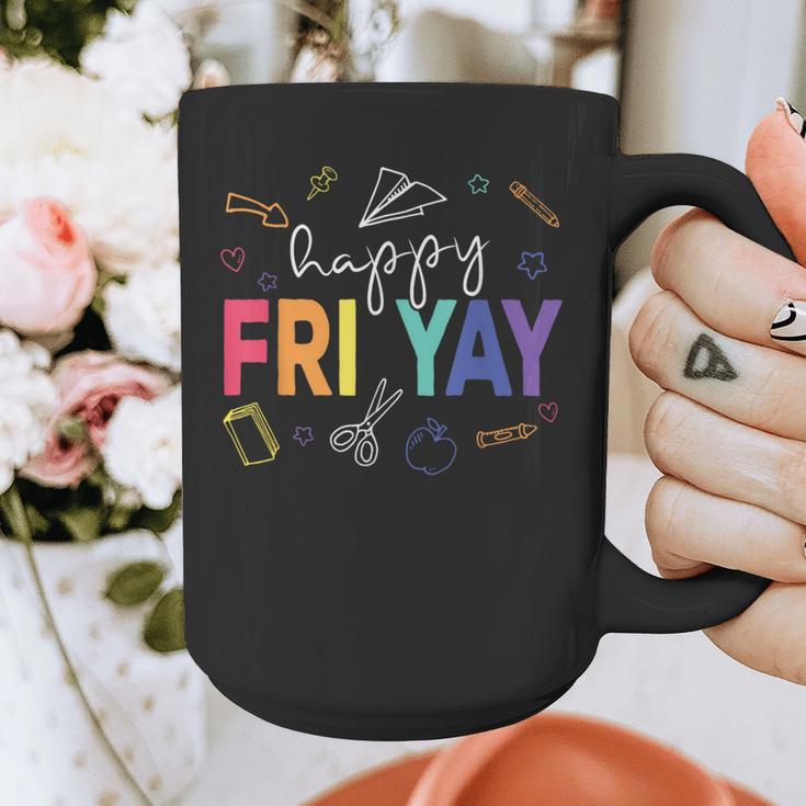 Happy Fri Yay Teacher Friday For Men Women Graphic Print Coffee Mug, funny design Happy Fri Yay Teacher Friday For Men Women Graphic Print Coffee Mug, funny design