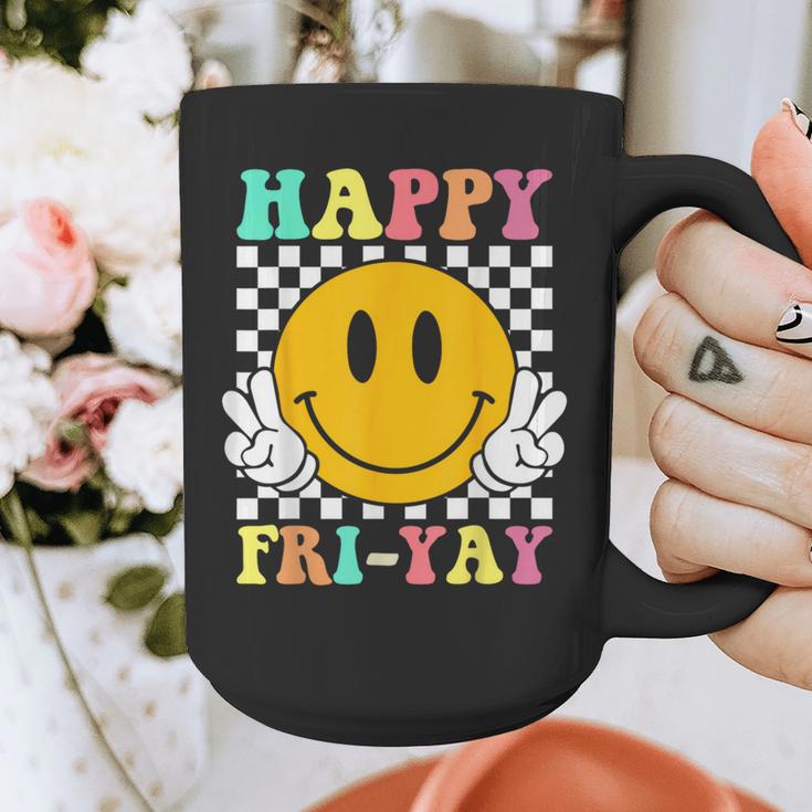 Happy Fri-Yay Teacher Friday Weekend School Graphic Print Coffee Mug, funny design