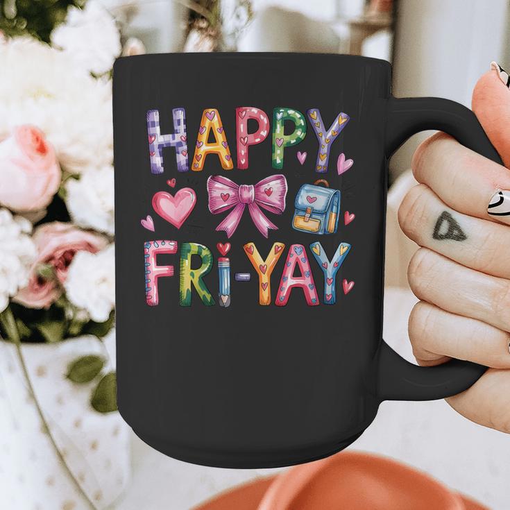Happy Fri-Yay Teacher Fry Yay Friday Weekend Cute Fri-Yay Graphic Print Coffee Mug, funny design Happy Fri-Yay Teacher Fry Yay Friday Weekend Cute Fri-Yay Graphic Print Coffee Mug, funny design