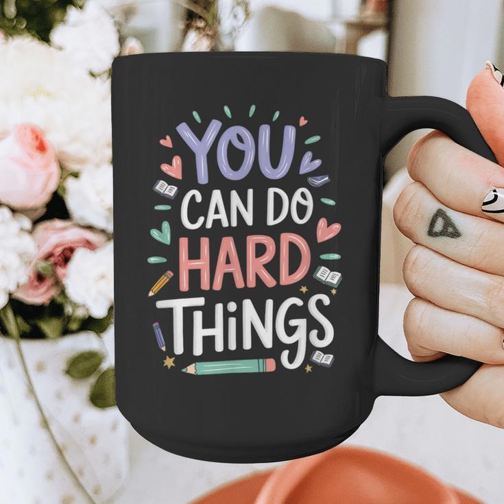 You Can Do Hard Things Test Day Teacher Kids Graphic Print Coffee Mug, funny design You Can Do Hard Things Test Day Teacher Kids Graphic Print Coffee Mug, funny design