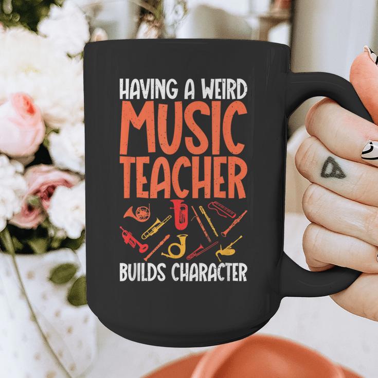 Having a Weird Music Teacher Builds Character Music Teacher Graphic Print Coffee Mug, funny design Having a Weird Music Teacher Builds Character Music Teacher Graphic Print Coffee Mug, funny design