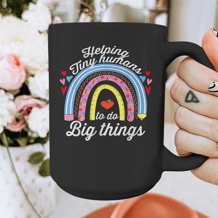 Helping Tiny Humans To Do Big Things Teacher Women Graphic Print Coffee Mug, funny design Helping Tiny Humans To Do Big Things Teacher Women Graphic Print Coffee Mug, funny design