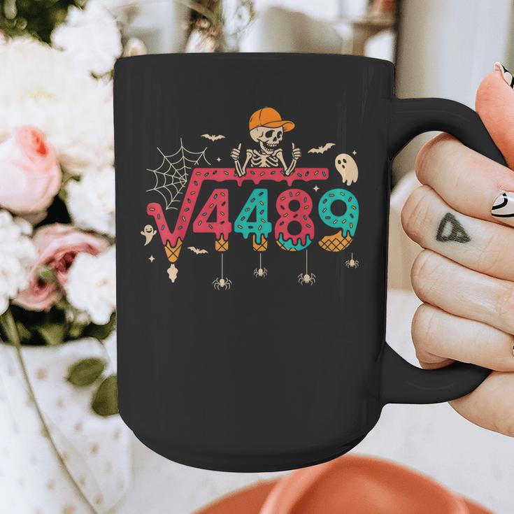 HUGvyn Square Root 4489 Math Teacher 67 Meme Halloween Graphic Print Coffee Mug, funny design HUGvyn Square Root 4489 Math Teacher 67 Meme Halloween Graphic Print Coffee Mug, funny design