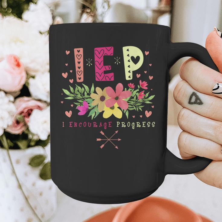 IEP I Encourage Progress Teacher Special Education Men Women Graphic Print Coffee Mug, funny design