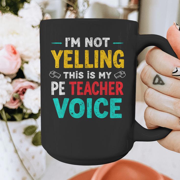 I’m Not Yelling This Is My PE School Teacher Voice I Teach Graphic Print Coffee Mug, Pe Teacher Gifts, funny design I’m Not Yelling This Is My PE School Teacher Voice I Teach Graphic Print Coffee Mug, Pe Teacher Gifts, funny design
