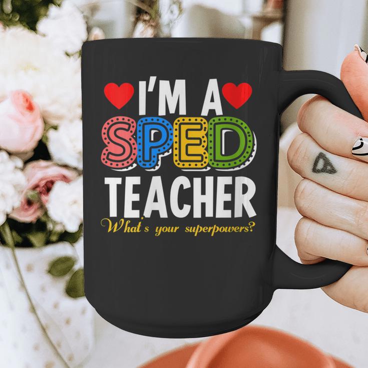 I'm A SPED Teacher Special Education Teacher Graphic Print Coffee Mug, funny design