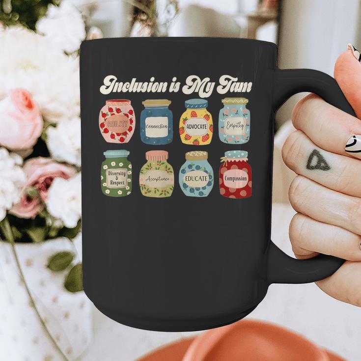 Inclusion Is My Jam Neurodiversity Special Education Teacher Graphic Print Coffee Mug, funny design Inclusion Is My Jam Neurodiversity Special Education Teacher Graphic Print Coffee Mug, funny design