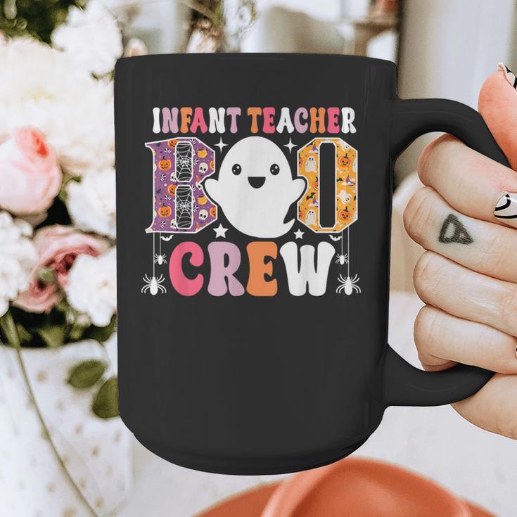 Infant Teacher Boo Crew Halloween Costume Graphic Print Coffee Mug, funny design