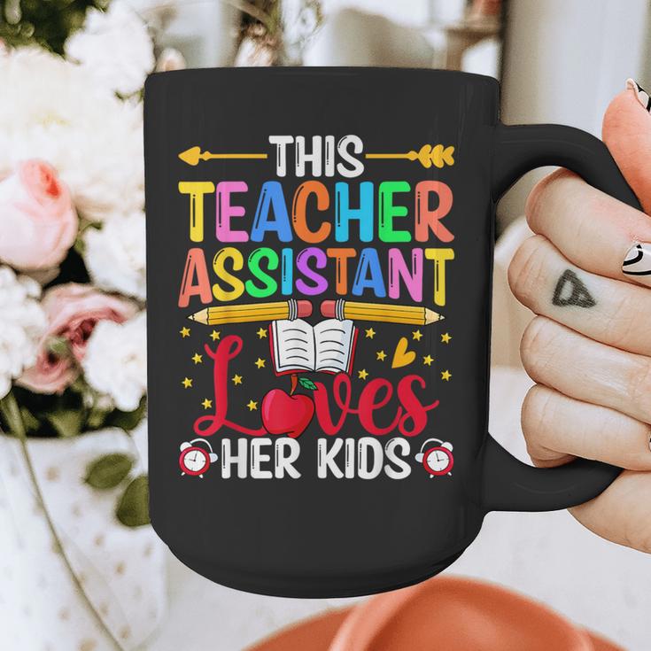 Instructional Assistant Loves Her Kids Teacher Assistant Graphic Print Coffee Mug, funny design Instructional Assistant Loves Her Kids Teacher Assistant Graphic Print Coffee Mug, funny design