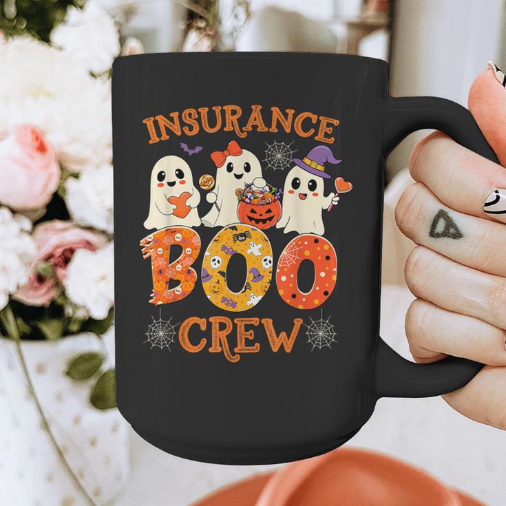 Insurance Boo Crew Halloween Spooky Costume Teacher Graphic Print Coffee Mug, funny design Insurance Boo Crew Halloween Spooky Costume Teacher Graphic Print Coffee Mug, funny design