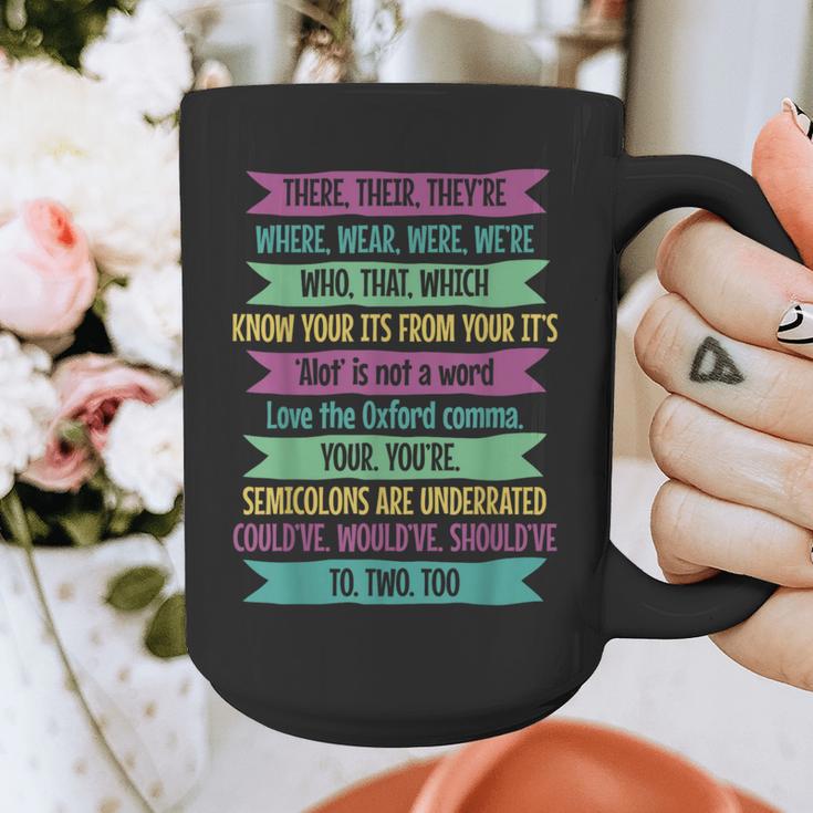 Their There And They'Re English Teacher Men Women Graphic Print Coffee Mug, English Teacher Gifts, funny design Their There And They'Re English Teacher Men Women Graphic Print Coffee Mug, English Teacher Gifts, funny design