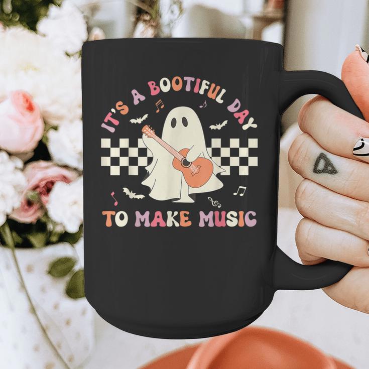 It's A Bootiful Day To Make Music Teacher Musician Halloween For Men Women Kids Graphic Print Coffee Mug, funny design It's A Bootiful Day To Make Music Teacher Musician Halloween For Men Women Kids Graphic Print Coffee Mug, funny design