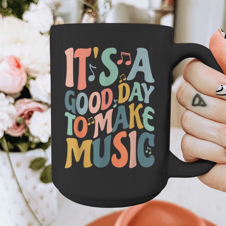 It's A Good Day To Make Music Musician Band Music Teacher Graphic Print Coffee Mug, funny design It's A Good Day To Make Music Musician Band Music Teacher Graphic Print Coffee Mug, funny design