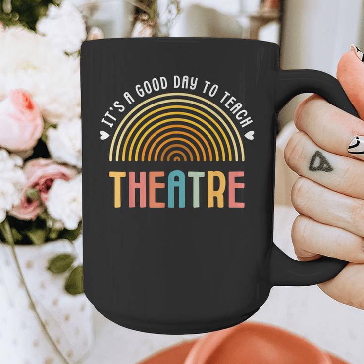 It's A Good Day To Teach Theatre Drama Club School Teacher Graphic Print Coffee Mug, funny design