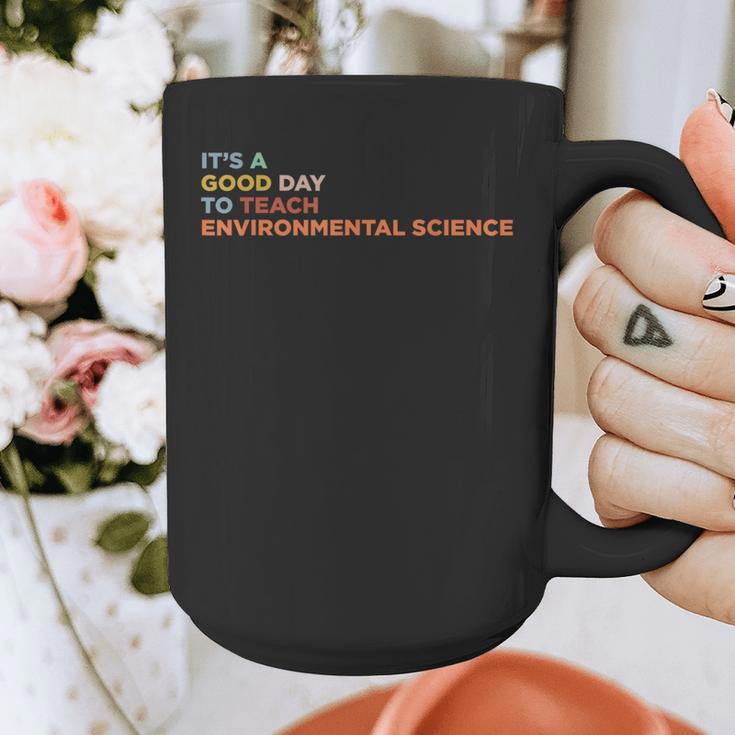 It's A Good Day To Teach Environmental Science Teacher Graphic Print Coffee Mug, Science Teacher Gifts, funny design