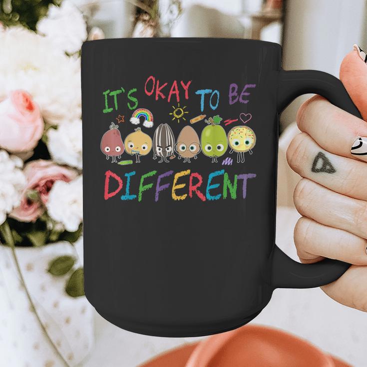 It's Ok To Be Different Apple Teacher Autism Awareness Graphic Print Coffee Mug, funny design It's Ok To Be Different Apple Teacher Autism Awareness Graphic Print Coffee Mug, funny design