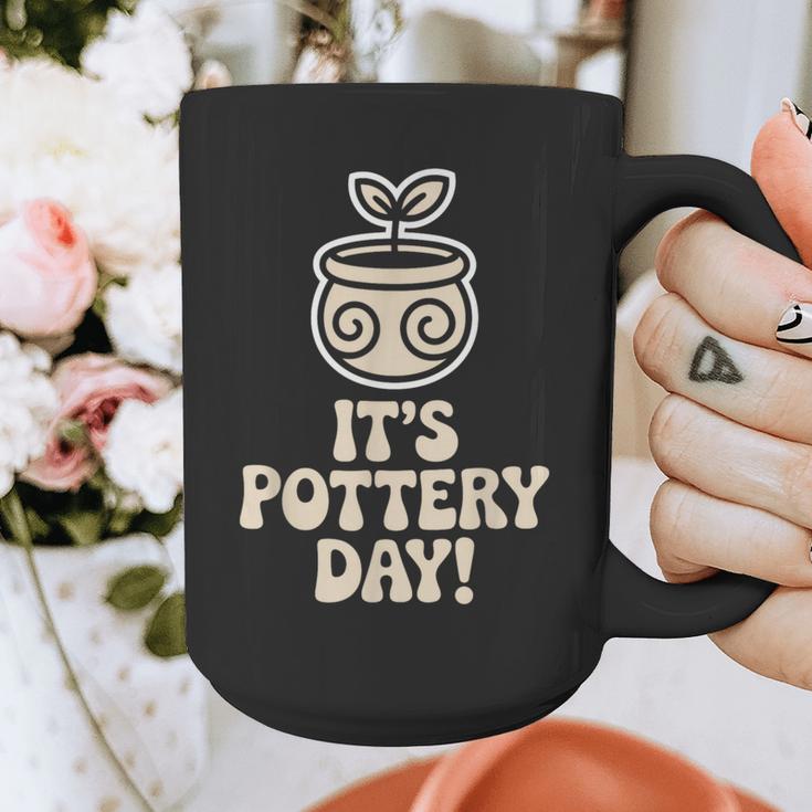 Its Pottery Day Clay Craft Ceramic Hobby Artisan Art Teacher Graphic Print Coffee Mug, funny design Its Pottery Day Clay Craft Ceramic Hobby Artisan Art Teacher Graphic Print Coffee Mug, funny design