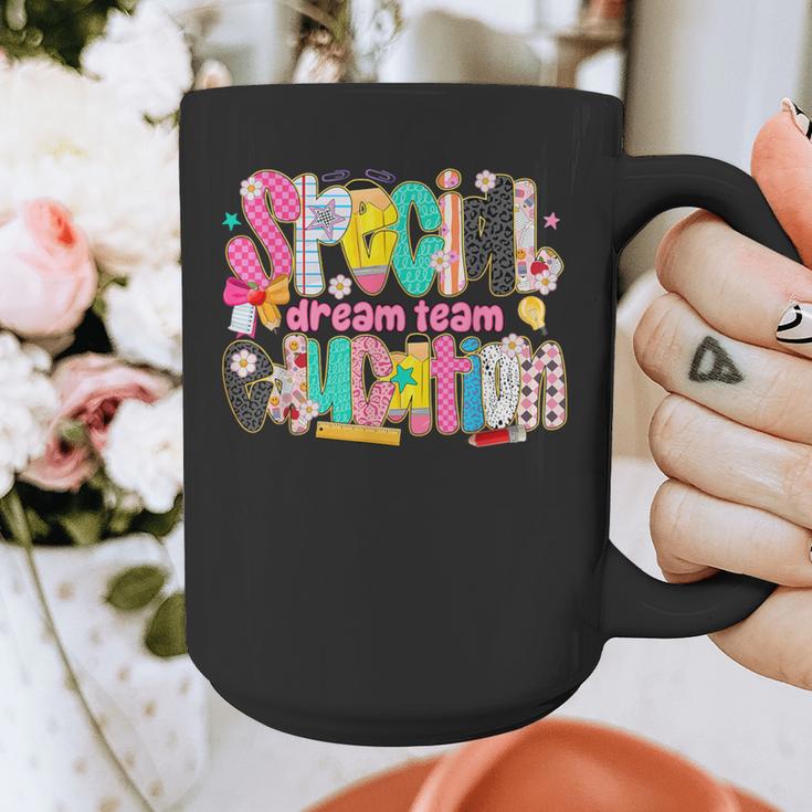 Kids Back To School Teachers Special Education Dream Team Graphic Print Coffee Mug, funny design Kids Back To School Teachers Special Education Dream Team Graphic Print Coffee Mug, funny design