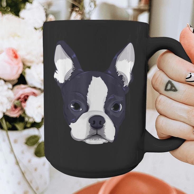 Kids Boston Terrier Dog For Women And Girls Graphic Print Coffee Mug, funny design