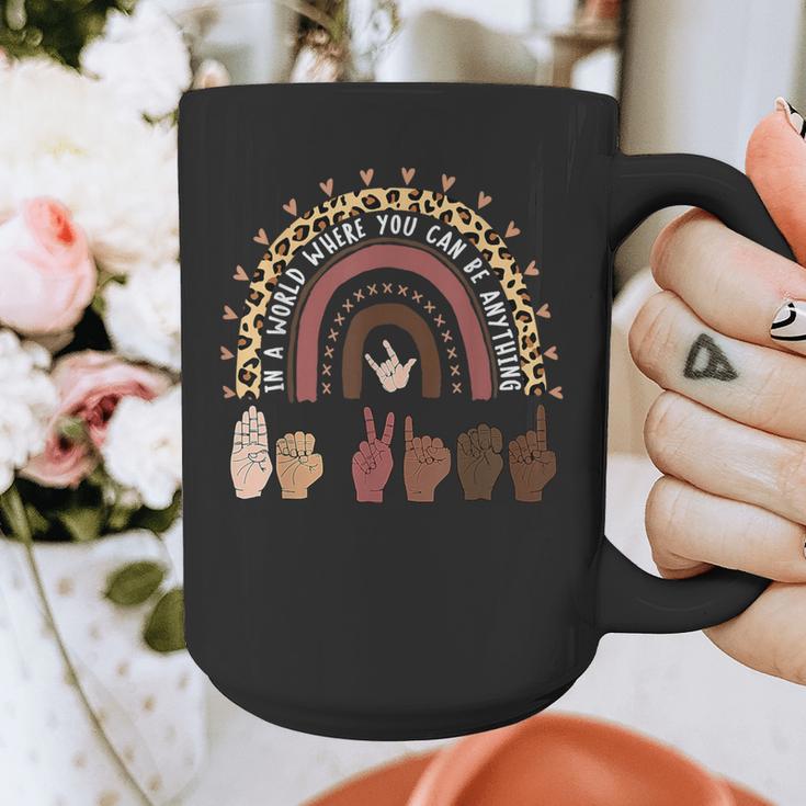 Be Kind Hand-Talking Teacher Artist ASL Graphic Print Coffee Mug, funny design Be Kind Hand-Talking Teacher Artist ASL Graphic Print Coffee Mug, funny design