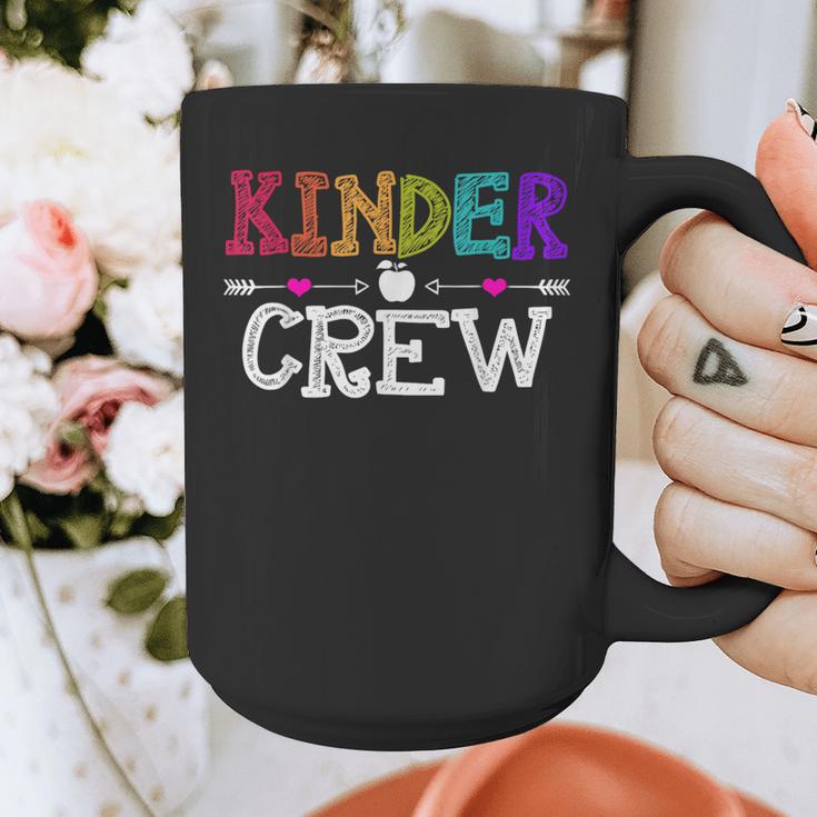 Kinder Crew Kindergarten Teacher 1st Day Of School Graphic Print Coffee Mug, funny design Kinder Crew Kindergarten Teacher 1st Day Of School Graphic Print Coffee Mug, funny design