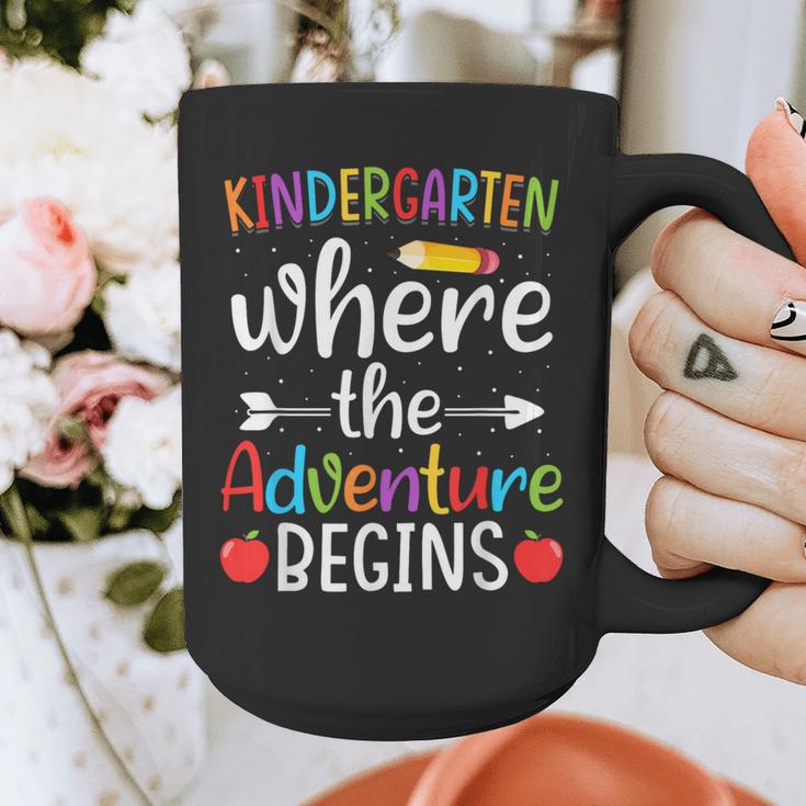 Kindergarten Where The Adventure Begins Shirt Children's Teacher Graphic Print Coffee Mug, funny design Kindergarten Where The Adventure Begins Shirt Children's Teacher Graphic Print Coffee Mug, funny design
