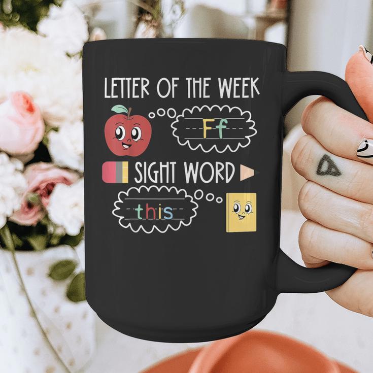 Letter Of The Week Ff Sight Word Teacher Squad Graphic Print Coffee Mug, funny design Letter Of The Week Ff Sight Word Teacher Squad Graphic Print Coffee Mug, funny design