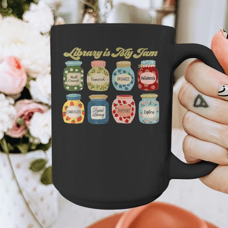 Library Is My Jam Librarian Appreciation Reading Teacher Graphic Print Coffee Mug, funny design Library Is My Jam Librarian Appreciation Reading Teacher Graphic Print Coffee Mug, funny design
