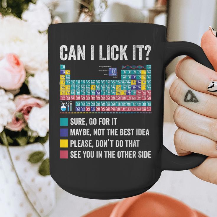 Can I Lick It Periodic Table Of Elements Science Teacher Graphic Print Coffee Mug, Science Teacher Gifts, funny design Can I Lick It Periodic Table Of Elements Science Teacher Graphic Print Coffee Mug, Science Teacher Gifts, funny design