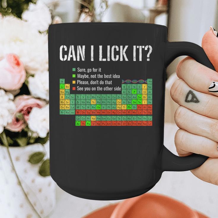 Can I Lick It Periodic Table Science Teacher Student Graphic Print Coffee Mug, Science Teacher Gifts, funny design Can I Lick It Periodic Table Science Teacher Student Graphic Print Coffee Mug, Science Teacher Gifts, funny design