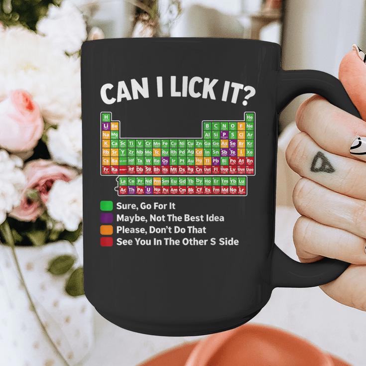 Can I Lick It Periodic Table Shirt Science Chemistry Teacher Graphic Print Coffee Mug, Science Teacher Gifts, funny design Can I Lick It Periodic Table Shirt Science Chemistry Teacher Graphic Print Coffee Mug, Science Teacher Gifts, funny design