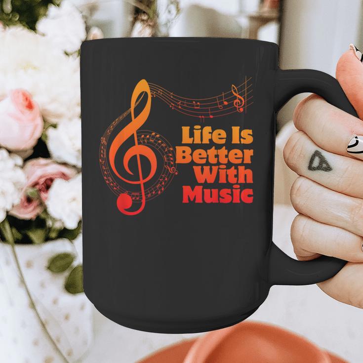 Life Is Better With Music Theory Musician Teacher Notes Clef Graphic Print Coffee Mug, funny design Life Is Better With Music Theory Musician Teacher Notes Clef Graphic Print Coffee Mug, funny design