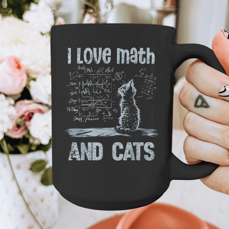 I Love Math And Cats Cat Lover Science Teacher Student Graphic Print Coffee Mug, Science Teacher Gifts, funny design I Love Math And Cats Cat Lover Science Teacher Student Graphic Print Coffee Mug, Science Teacher Gifts, funny design
