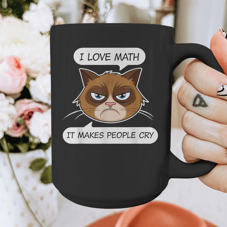 I Love Math It Makes People Cry Math Teacher Graphic Print Coffee Mug, funny design I Love Math It Makes People Cry Math Teacher Graphic Print Coffee Mug, funny design