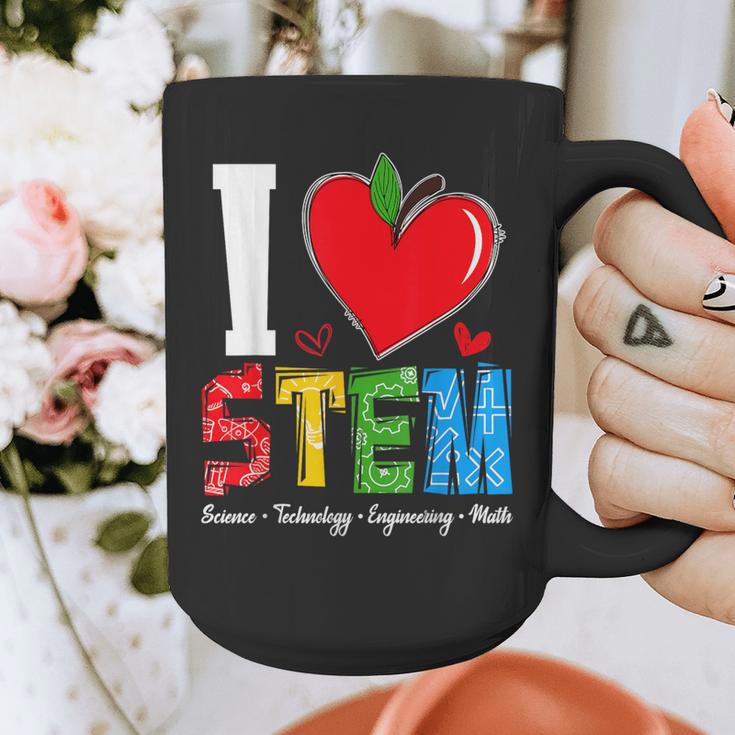 I Love STEM Student Teacher 1st Day Of School Back To School Graphic Print Coffee Mug, funny design I Love STEM Student Teacher 1st Day Of School Back To School Graphic Print Coffee Mug, funny design