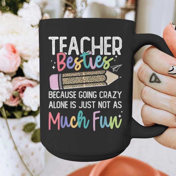 Matching Teachers Last Day Of School Teacher Besties Graphic Print Coffee Mug, funny design Matching Teachers Last Day Of School Teacher Besties Graphic Print Coffee Mug, funny design