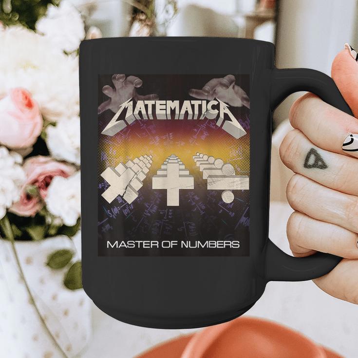 Matematica Master Of Numbers Math Teachers Puppets Parody Graphic Print Coffee Mug, funny design