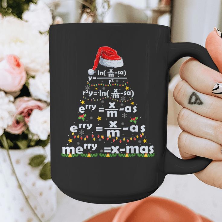 Math Equation Merry X-Mas Math Teacher Christmas Humor Men Women Kids Graphic Print Coffee Mug, funny design