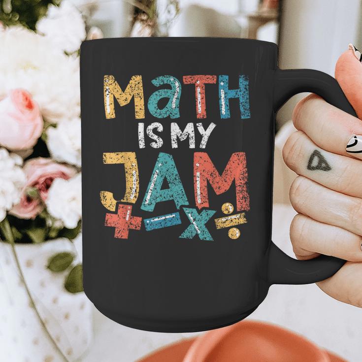 Math Is My Jam School Mathematics Women Men Math Teacher Graphic Print Coffee Mug, funny design Math Is My Jam School Mathematics Women Men Math Teacher Graphic Print Coffee Mug, funny design