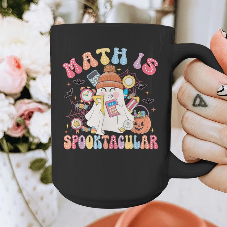 Math Is Spooktacular Math Teacher Spooky Halloween Graphic Print Coffee Mug, funny design Math Is Spooktacular Math Teacher Spooky Halloween Graphic Print Coffee Mug, funny design