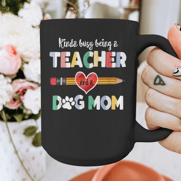Mothers Day For Teacher Dog Lover Dog Mom Teacher Graphic Print Coffee Mug, Couple Gifts, funny design