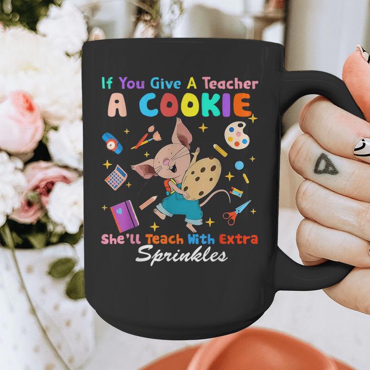 Mouse If You Give A Teacher A Student She Will Love You Graphic Print Coffee Mug, funny design Mouse If You Give A Teacher A Student She Will Love You Graphic Print Coffee Mug, funny design